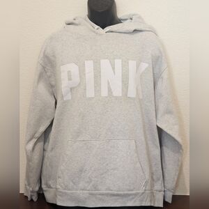 PINK Victoria's Secret Light Gray Hoodie